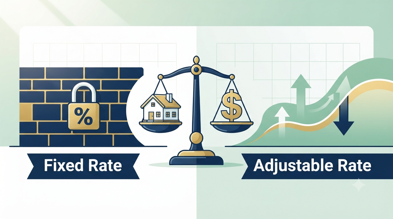 fixed rate vs adjustable rate mortgage